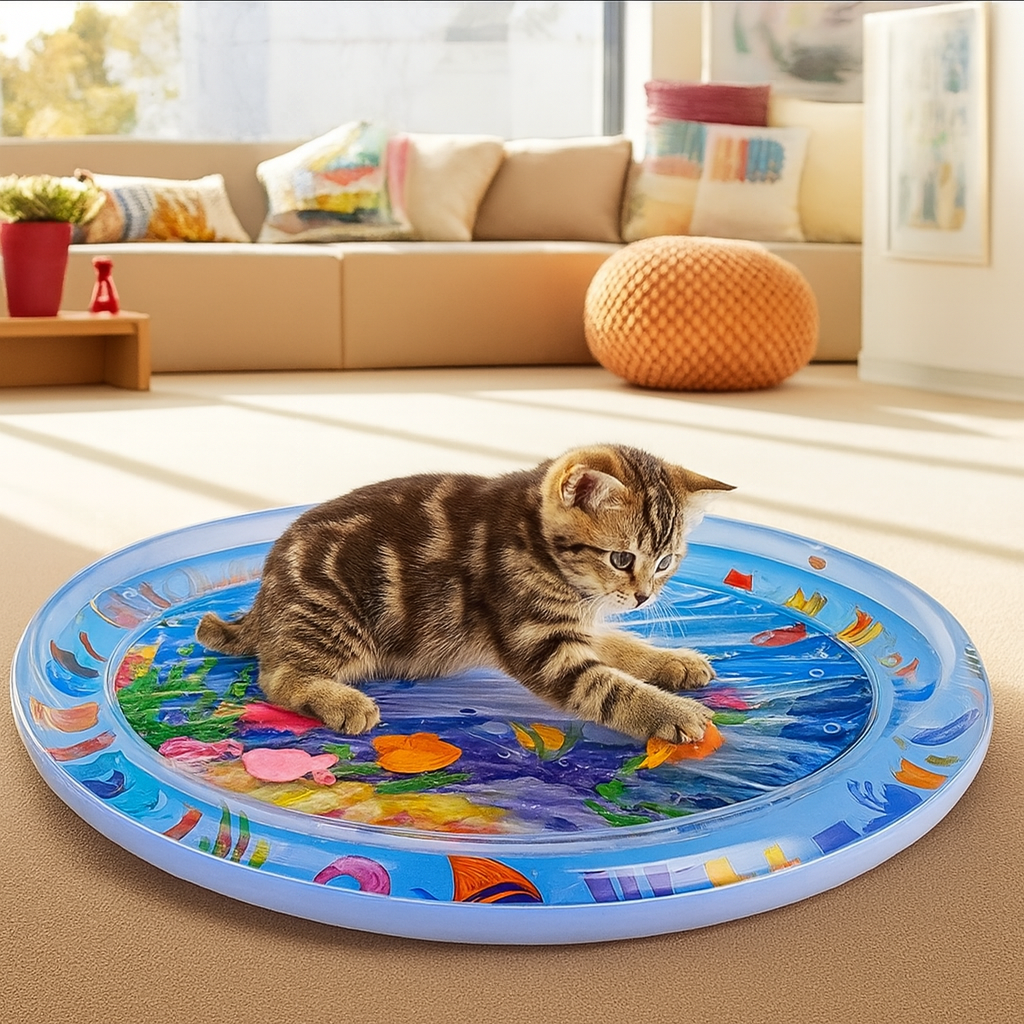 Sulu Kedi Oyuncak Matı